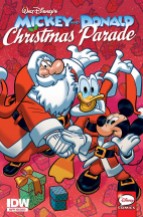 Mickey and Donald Christmas Parade 1